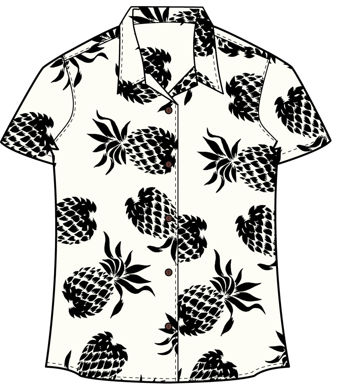 Women s Hawaiian Pineapple